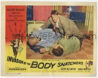 2m315 INVASION OF THE BODY SNATCHERS LC '56 Kevin McCarthy injecting Larry Gates & King Donovan!