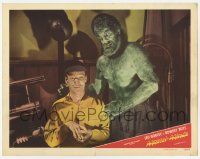 2m334 MASTER MINDS LC #2 '49 great close up of Huntz Hall with Glenn Strange as Atlas the monster!