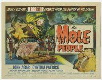 2m249 MOLE PEOPLE TC '56 from a lost age... horror crawls from the depths of the Earth, cool art!