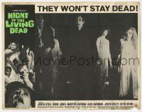 2m347 NIGHT OF THE LIVING DEAD LC #7 '68 George Romero classic, great close up of zombies!