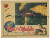 2m389 WAR OF THE WORLDS LC #7 R65 great scene of alien ships attacking, not on 1st release cards!