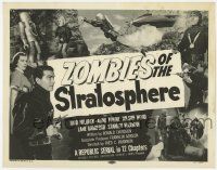 2m267 ZOMBIES OF THE STRATOSPHERE TC '52 alien Leonard Nimoy & funky robot shown, wacky serial!