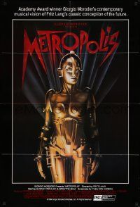 2m704 METROPOLIS 1sh R84 Brigitte Helm as the gynoid Maria, The Machine Man!