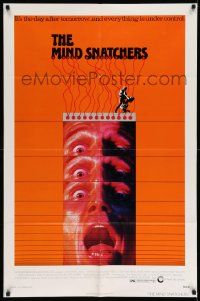 2m706 MIND SNATCHERS 1sh '72 crazy scientist can stimulate the pleasure center in your brain!