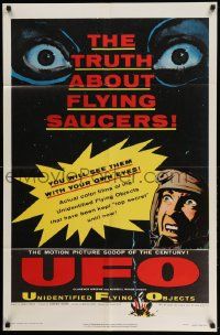 2m809 UFO 1sh '56 the truth about unidentified flying objects & flying saucers!