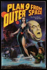 2m072 PLAN 9 FROM OUTER SPACE graphic novel '91 by John Wooley, drawn by Timmons & McCorkindale!