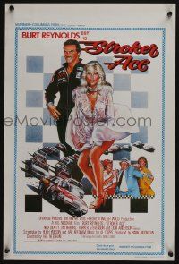 2p824 STROKER ACE Belgian '83 car racing art of Burt Reynolds & sexy Loni Anderson by Drew Struzan