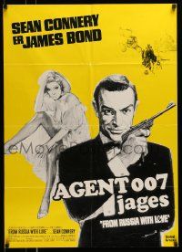2p173 FROM RUSSIA WITH LOVE Danish R70s Sean Connery is Ian Fleming's James Bond 007!