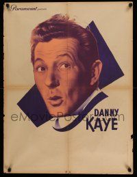 2p128 DANNY KAYE French 24x32 '40s cool different close-up art of the comic star!