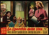2p228 IMITATION OF LIFE Italian photobusta '59 Lana Turner, Jackson, from Fannie Hurst novel!