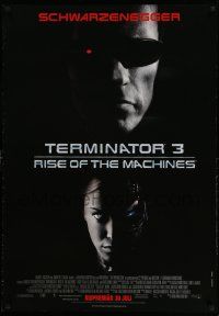 2p049 TERMINATOR 3 advance Swedish '03 Arnold Schwarzenegger & sexy Kristanna Loken!