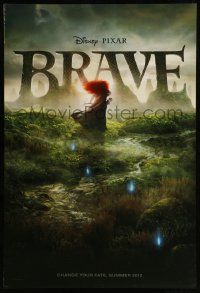 2r115 BRAVE advance DS 1sh '12 Disney/Pixar fantasy cartoon set in Scotland, far away image!