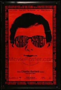 2r137 CHARLIE BARTLETT advance DS 1sh '07 Anton Yelchin, Robert Downey Jr., first come, first cured