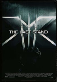 2r846 X-MEN: THE LAST STAND style C DS 1sh '06 Hugh Jackman, Patrick Stewart, Marvel Comics!