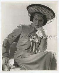 2s084 ALIDA VALLI 8x10 still '48 seated portrait making Miracle of the Bells by Ernest Bachrach!
