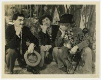 2s099 AT THE CIRCUS 8x10.25 still '39 great close up of the Marx Brothers, Groucho, Chico & Harpo!