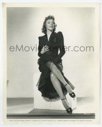 2s217 CLAIRE DODD 8.25x10 still '41 great full-length seated portrait from Mississippi Gambler!