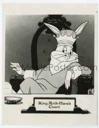 2s228 CONNECTICUT RABBIT IN KING ARTHUR'S COURT TV 7x9 still '78 Bugs Bunny as King Arth-Hare!