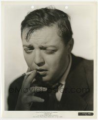 2s238 CRACK-UP 8.25x10 still '36 super close up of Peter Lorre smoking a cigarette!