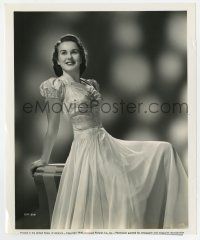 2s254 DEANNA DURBIN 8x10 still '40 pretty portrait after completing Spring Parade by Ray Jones!