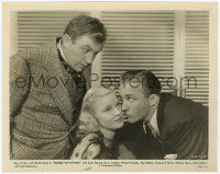 2s279 DOUBLE OR NOTHING 8x10 still '37 Andy Devine watches Bing Crosby kiss pretty Mary Carlisle!