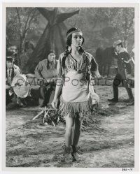 2s309 F TROOP TV 8.25x10 still '65 pretty Patti Bryton as Native American Indian Hekawi Squaw!