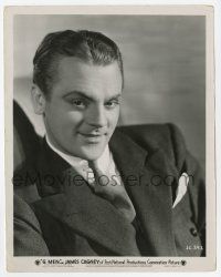 2s368 G-MEN 8x10.25 still '35 great smirking portrait of James Cagney on the right side of the law!