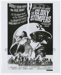 2s367 GLORY STOMPERS 8.25x10 still '67 image from one-sheet, saddle your hogs & ride, man!