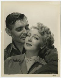 2s416 HOMECOMING 8x10.25 still '48 c/u of Clark Gable with his arms around sexy Lana Turner!