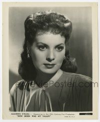 2s423 HOW GREEN WAS MY VALLEY 8.25x10 still '41 great close portrait of beautiful Maureen O'Hara!