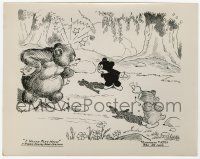 2s431 I WANNA PLAY HOUSE 8x10.25 still '36 A Merrie Melody Song Cartoon, great image of bears!