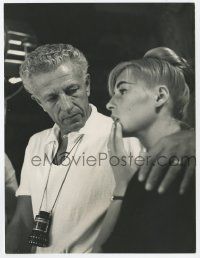 2s499 KING OF KINGS candid 7.25x9.5 still '61 director Nicholas Ray & wife stage dance sequence!