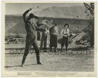 2s517 LAW OF THE PAMPAS 8.25x10.25 still '39 William Boyd as Hopalong Cassidy w/bolo in Argentina!