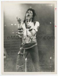 2s617 MICHAEL JACKSON 6x8 news photo '88 shy, reclusive & obsessive but an incredible entertainer!