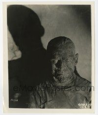 2s638 MUMMY commercial 8.5x10 still '40s incredible portrait of Boris Karloff by Irving Klaw!