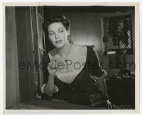 2s708 PASSION 8.25x10 still '54 c/u of sexy Yvonne De Carlo waiting by window by Roderick!