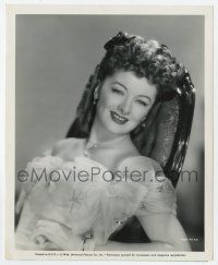2s827 SO GOES MY LOVE 8.25x10 still '46 close up of beautiful of Myrna Loy smiling in chair!