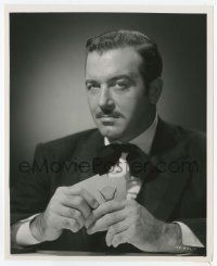 2s882 TENNESSEE'S PARTNER 8x10 key book still '55 c/u of gambler John Payne with cards by Bachrach!