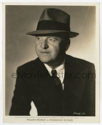 2s978 WILLIAM FRAWLEY 8.25x10 still '39 head & shoulders portrait wearing suit, tie & hat!