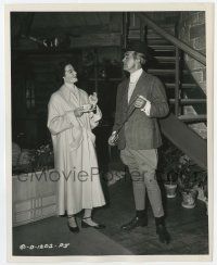 2s986 WOMAN OF DISTINCTION 8.25x10 key book still '50 Russell laughs at Milland's outfit by Lippman