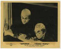2s864 SUPERMAN & THE MOLE MEN English FOH LC '51 c/u of the Strange People, radioactive aliens!