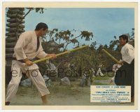 2s061 YOU ONLY LIVE TWICE color English FOH LC '67 Connery as James Bond practicing martial arts!