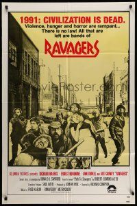 2t741 RAVAGERS 1sh '79 Richard Harris, Ernest Borgnine, 1991 & civilization is dead!