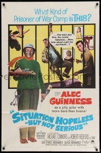 2t832 SITUATION HOPELESS-BUT NOT SERIOUS 1sh '65 Alec Guinness, Michael Connors, Robert Redford!
