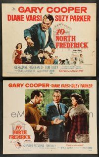 2w836 10 NORTH FREDERICK 2 LCs '58 Gary Cooper, sexy Diane Varsi, Stuart Whitman, w. TC!