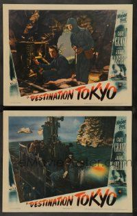 2w869 DESTINATION TOKYO 2 LCs '43 Cary Grant & John Garfield in World War II!