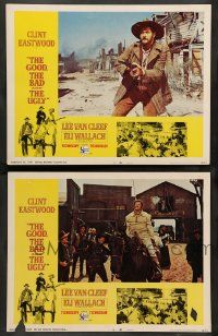 2w885 GOOD, THE BAD & THE UGLY 2 LCs '68 Eli Wallach as Tuco, Sergio Leone classic!