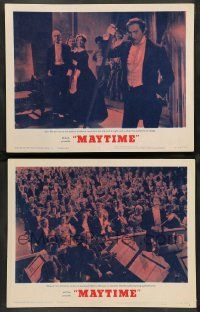 2w925 MAYTIME 2 LCs R62 intense and jealous John Barrymore and cool orchestra scene!