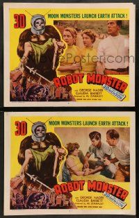 2w960 ROBOT MONSTER 2 3D LCs '53 wacky images and art from the worst movie ever!