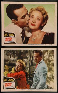 2w986 TWO WEEKS WITH LOVE 2 LCs '50 sexy Jane Powell, Ricardo Montalban!